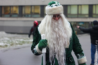 Забайкальский Дед Мороз привился от коронавируса