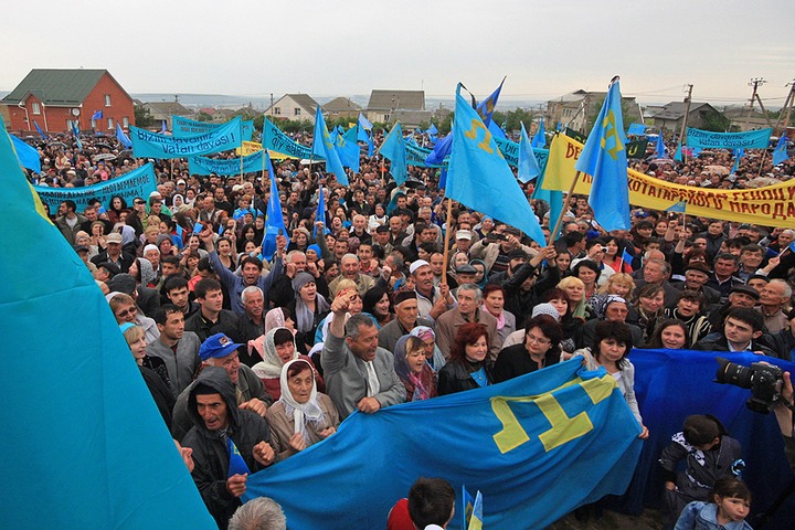 Крымским татарам не разрешили провести митинг памяти жертв сталинизма и нацизма из-за жары