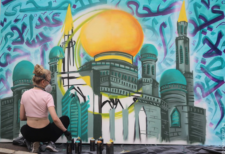 Фестиваль "Разноцветная Москва-2021". Визуальное искусство - Национальный акцент