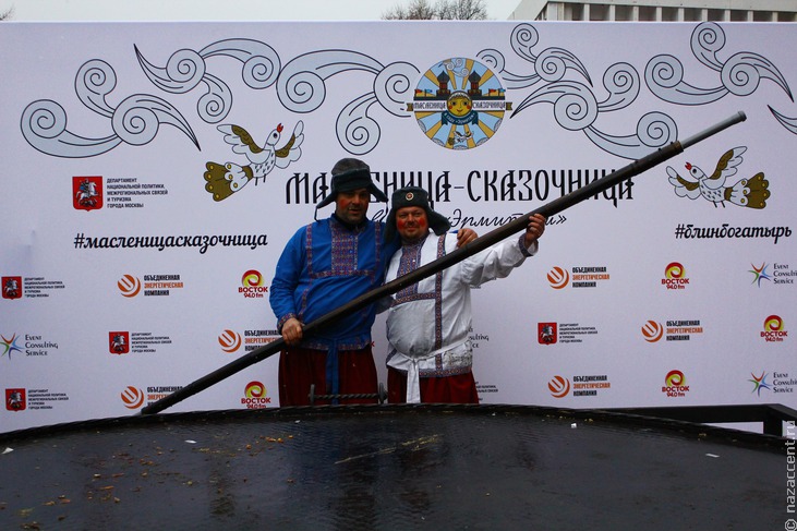 Масленица-2016 в парках Москвы - Национальный акцент