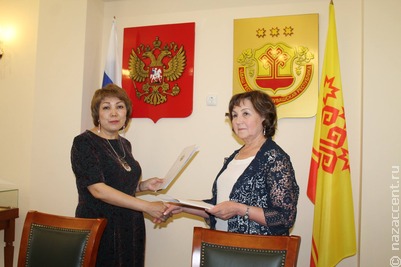 Студенты ШМЖ в Чебоксарах приняли участие в открытии Центра казахской литературы и культуры