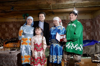 Главу Союза оленеводов Югры наградили за вклад в развитие традиций коренных малочисленных народов
