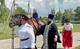 В Ростовской области прошла церемония посажения казачат на коня