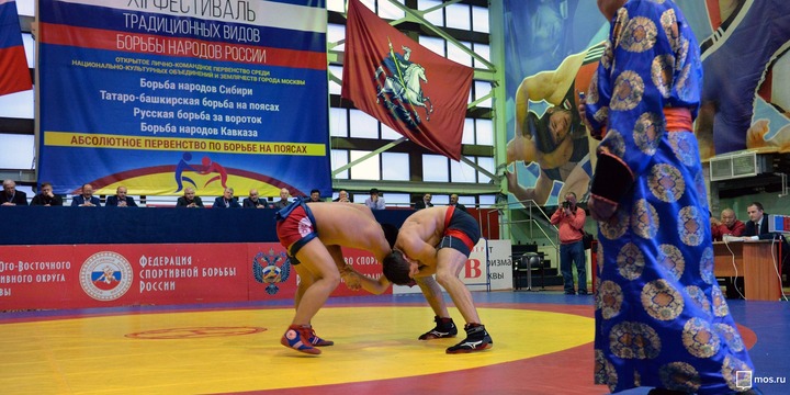 Татарский боец стал абсолютным чемпионом Фестиваля традиционных видов борьбы народов России
