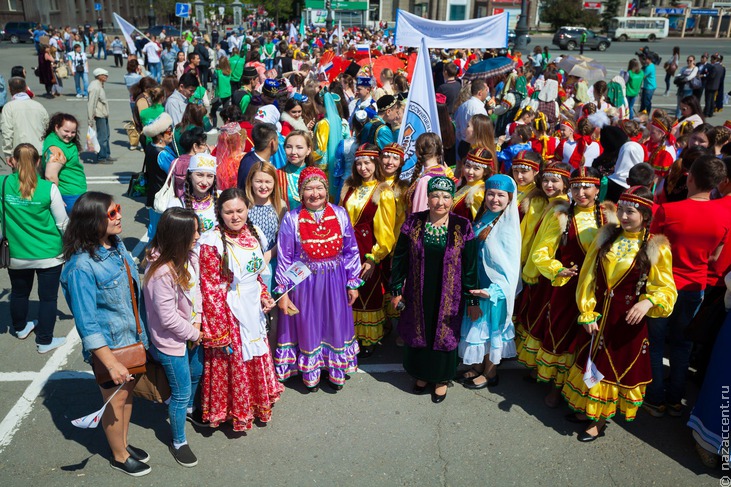 Парад дружбы народов России 2017 - Национальный акцент