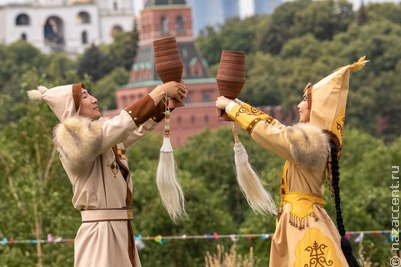 На фестивале Русского географического общества в Москве впервые отпраздновали Ысыах