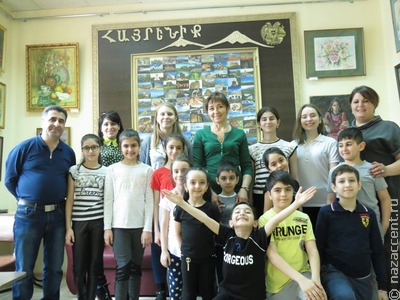 Слушатели барнаульской школы познакомились с работой Армянского дома