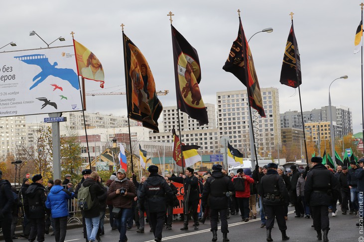Русский марш в Люблино - Национальный акцент