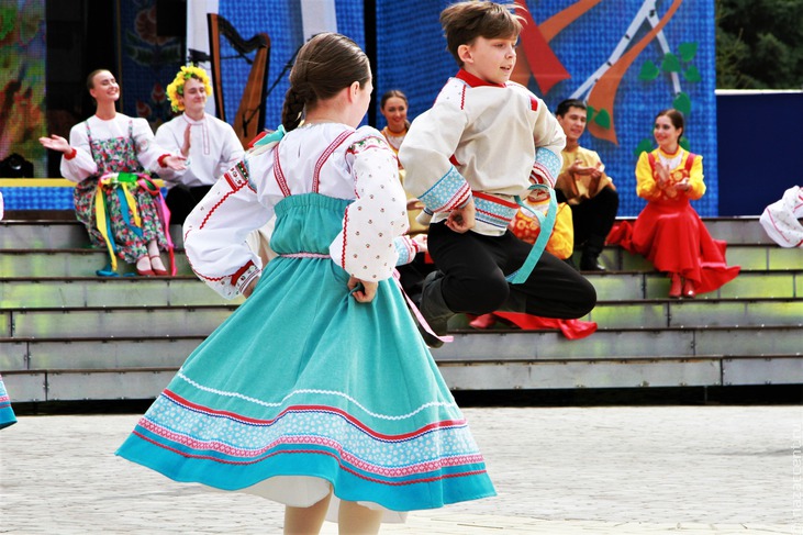 Русский праздник Каравон в Татарстане - Национальный акцент