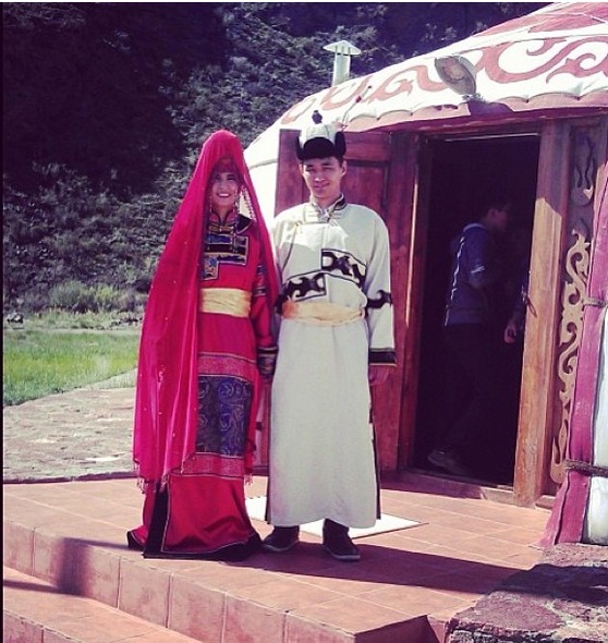 Тувинская свадьба Марии