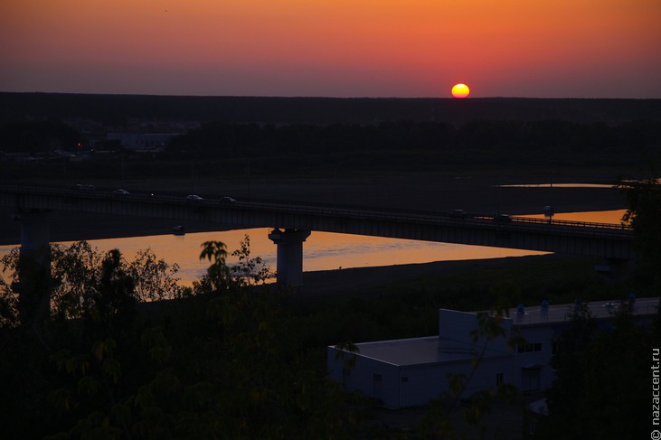 Сибирская река Томь - Национальный акцент