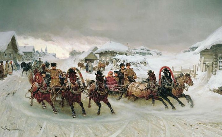 Ах вы, сани, мои сани!