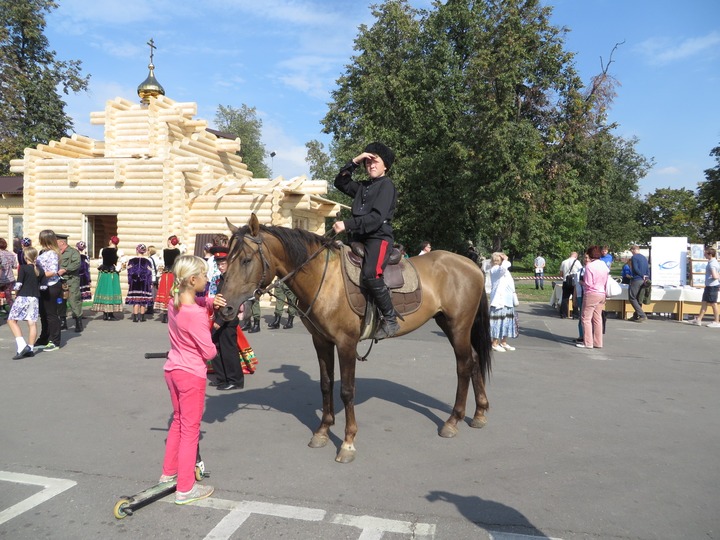 Казаки взяли Лужники