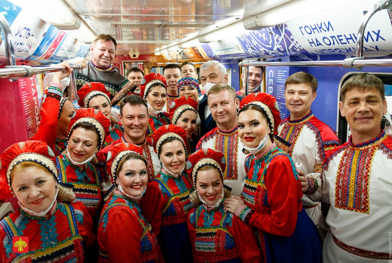 В московском метро начнет ходить коми поезд
