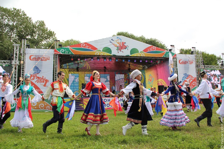 Сабантуй-2015 в Москве - Национальный акцент