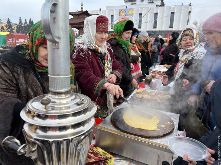 Масленица в Туве - Национальный акцент