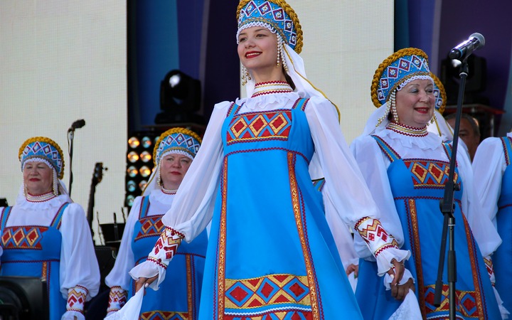 Фестиваль славянского искусства "Русское поле-2018" в Москве