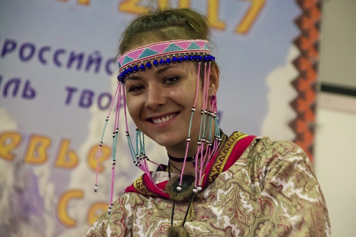 Открытие выставки-ярмарки "Сокровища Севера-2017" в Москве