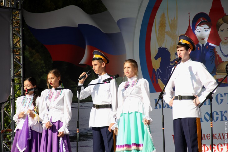 Фестиваль "Казачья станица – Москва" - Национальный акцент