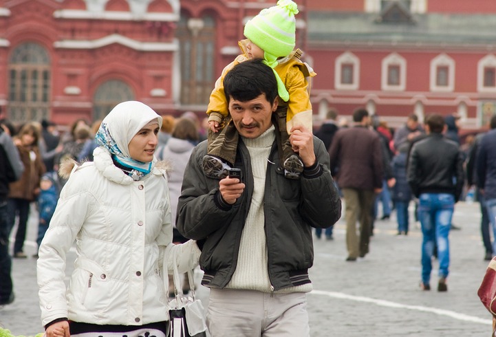 ФМС: В центре Москвы зарегистрировано больше приезжих, чем на окраинах