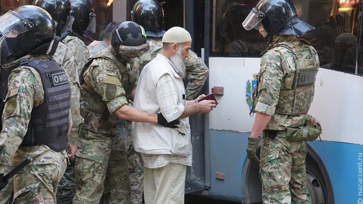 Более 40 крымских татар задержали на акции протеста в Симферополе