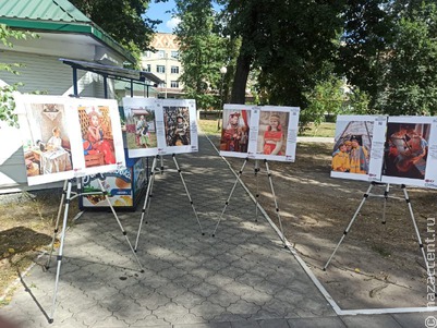 Выставка "Дети России" приехала на мордовский праздник "Шумбрат"