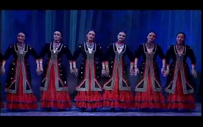 Башкирский танец "Семь девушек"
