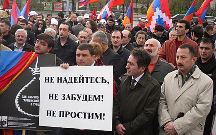 Союз армян России начал подготовку митинга к 100-летию геноцида
