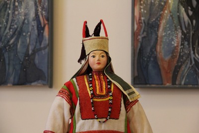 Выставка кукол на "Этномозаике России"