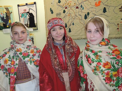Коми национальная игра объединила русских, коми и киргизских студенток