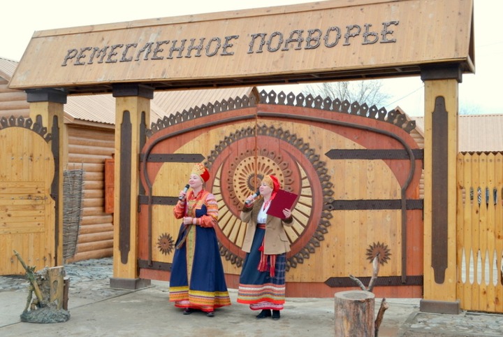 В Астраханской области открыли "Ремесленное подворье"