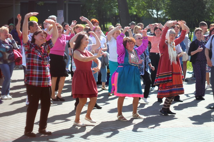 Марийский праздник "Пеледыш пайрем" в Москве - Национальный акцент