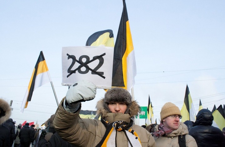 Процент националистов на общегражданских митингах вырос более чем в два раза