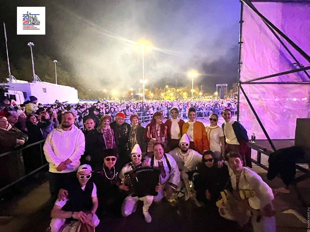 "Звук Евразии" на Фестивале тюльпанов в Калмыкии