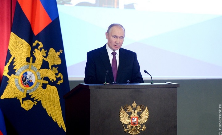 Путин – МВД: необходимо жёстко пресекать пропаганду национализма, ксенофобии и религиозной вражды