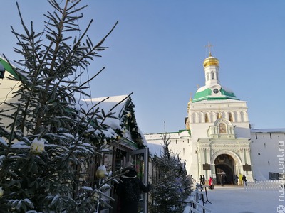 Рождество в Свято-Троицкой Сергиевой лавре