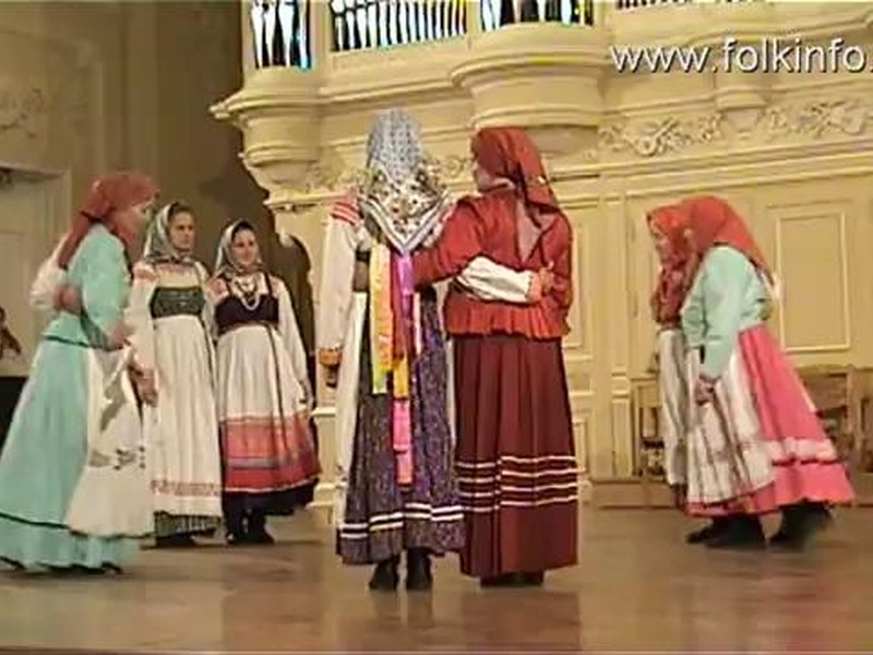Выступление фольклорного ансамбля "Уфтюжаночка"