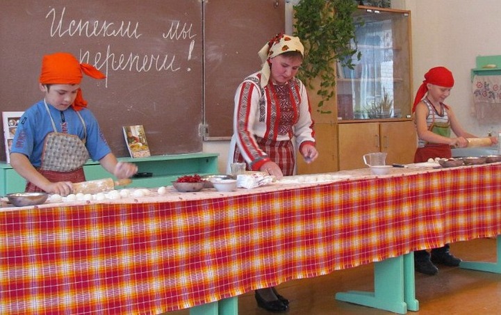 Кировских школьников знакомят с удмуртской кухней