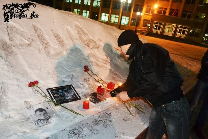В Рязани задержали националистов на акции памяти Егора Свиридова