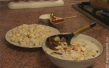 Ащрыкъ - молочный кукурузный суп 