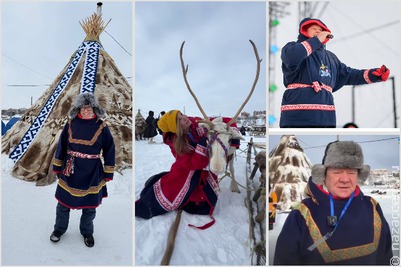 Андрей Малахов, Игорь Бутман и Дмитрий Губерниев приняли участие в Дне оленевода на Ямале