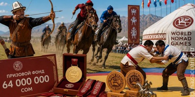 Призовой фонд Всемирных игр кочевников составит 730 тысяч долларов