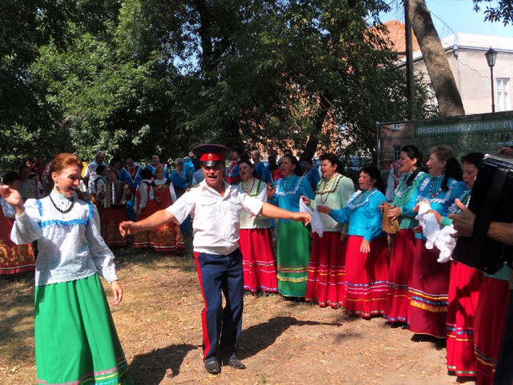 В Старочеркасской отгуляли очередной казачий праздник