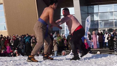 Чукотская борьба тэйкэв может стать национальным видом спорта