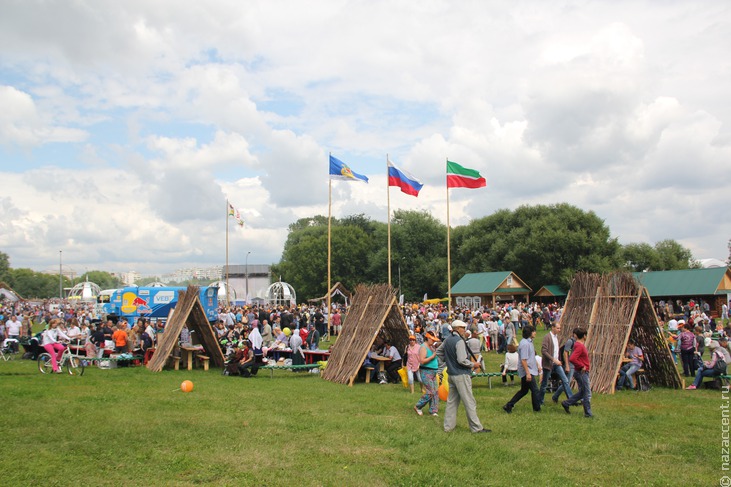 Сабантуй-2015 в Москве - Национальный акцент