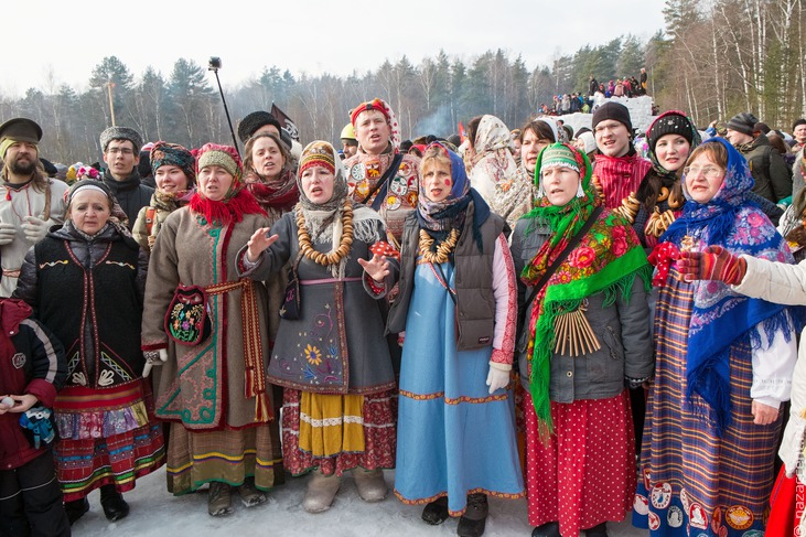 Бакшевская масленица в Подмосковье - Национальный акцент