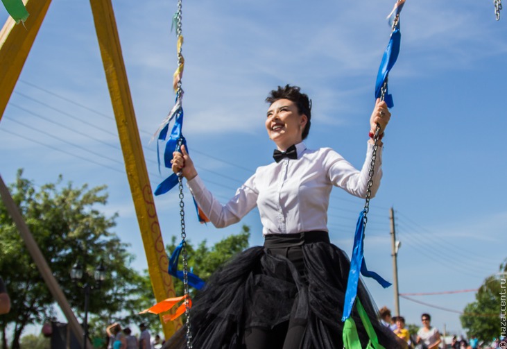Казахский праздник "Жайлау той" в Астраханской области - Национальный акцент