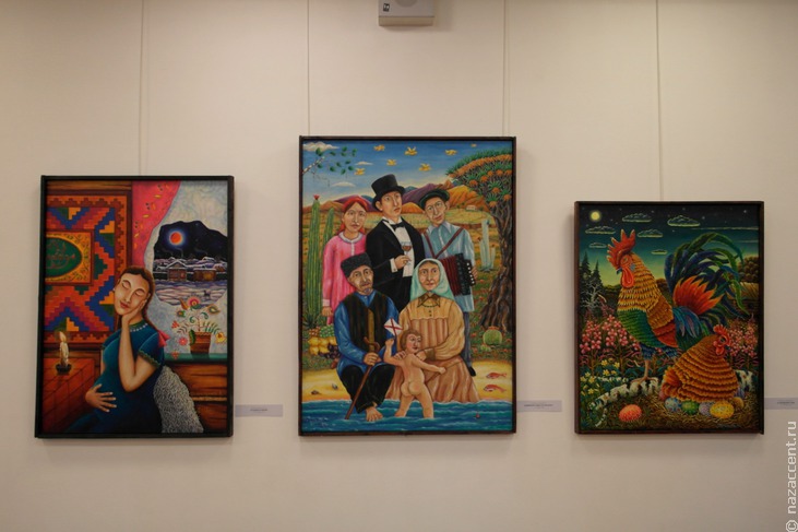 Выставка татарских художников в Московском доме национальностей - Национальный акцент