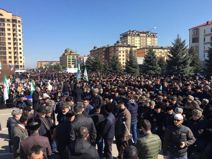 В Ингушетии протестующие объявили митинг бессрочным