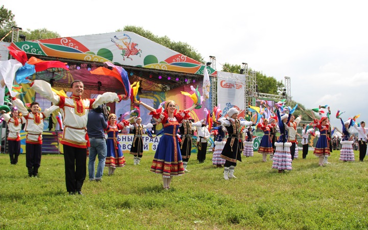 Сабантуй-2015 в Москве